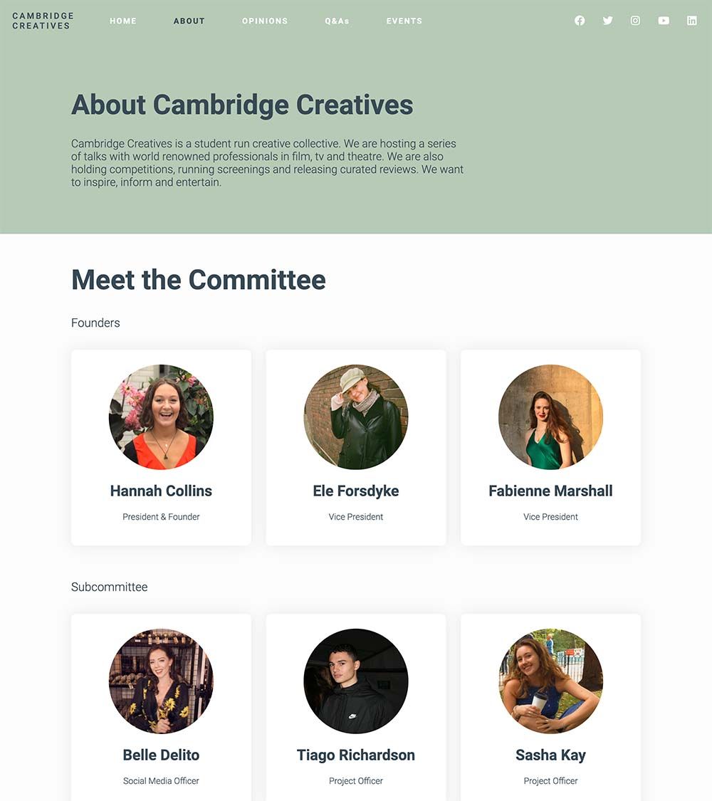CAMBRIDGE CREATIVES